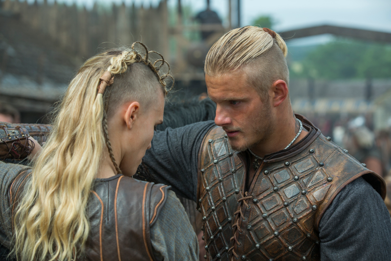 Porunn (Gaia Weiss), Bjorn (Alexander Ludwig)